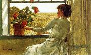 Childe Hassam Summer Evening oil on canvas